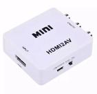 Conversor de video hdmi p/ av (rca) - GENERICO