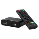 Conversor Digital de Tv Aquário Conversor e Gravador Full HD Preto Bivolt