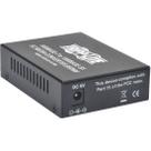 Conversor duplex de rede Copper RJ45 Ethernet para fibra LC