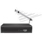 Conversor Gravador Digital Cromus Ktvd20 Kit Completo com Antena e Cabo
