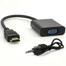Conversor Hdmi Macho x Vga Femea com Audio Co-001