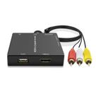 Conversor HDMI para RCA compatível com Dingsun com Fire Stick 1080p