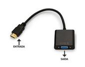 Conversor Hdmi Para Vga Femea Com Saida De Audio