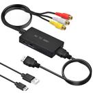 Conversor RCA para HDMI Adaptador Amtake AV para HDMI 1080P