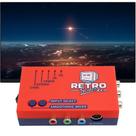 Conversor retro scaler 2x hdmi rca componente retroscaler upscaler