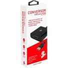 Conversor USB para HDMI 15cm 6 telas Pix