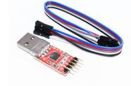 Conversor USB Serial TTL CP2102 - Módulo com LED Indicadores