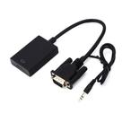 Conversor VGA Para HDMI Com Áudio USB - Ld cabos