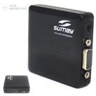 Converte Vga Áudio para Hdmi Fêmea Inverte Barato kabu Converte Vga Áudio para Hdmi Fêmea Inverte Barato kabu