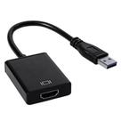 Convesor Adaptador Usb X Hdmi 1080p Audio Video Compativel Pc Win 7-8-10
