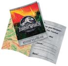Convite Aniversário Jurassic World Com 8 Festcolor