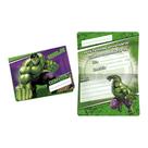 Convite de Aniversário Hulk - 8 Unidades