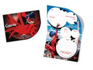 Convite de Aniversário LadyBug Miraculous - 8 unidades - Regina Festas