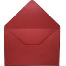 Convite Luxo Papel Vermelho 10,5x15,5 Cm 100 Unidades