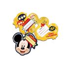Convite Mickey Clássico 8 Un - Aluá Festas Convite Mickey Clássico 8 Un - Aluá Festas