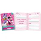 Convite Minnie Mouse Rosa C/8 Regina