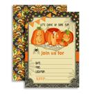 Convites para festas Amanda Creation Pumpkin Carving Halloween