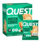 Cookie proteico Quest de chocolate branco e macadâmia 4 unidades