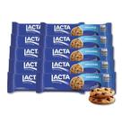 Cookies Chocolate ao Leite Lacta Kit 10 pacotes de 80g