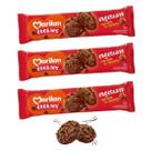 Cookies de Chocolate com Gotas 100% Chocolate Kit 3 Pcts 80g