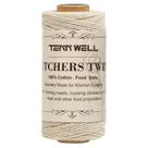 Cooking Twine Tenn Well Butchers 100% algodão 100 mm 1,2 mm 3 camadas Cooking Twine Tenn Well Butchers 100% algodão 100 mm 1,2 mm 3 camadas