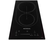 Cooktop 2 Bocas Indução Mondial Mesa de Vidro Timer Preto Touch Acendimento Automático CTI-02