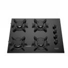 Cooktop 4 Bocas a Gás Dako Pratiko Preto