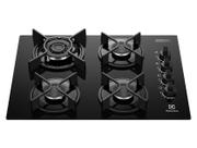 Cooktop 4 Bocas a Gás Electrolux Preto Experience KE4GC