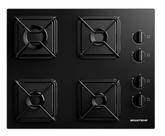 Cooktop 4 bocas Brastemp BDD61BE Preto Bivolt Cooktop 4 bocas Brastemp BDD61BE Preto Bivolt