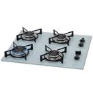 Cooktop 4 Bocas Fischer Acendimento Superautomático, Branco Polar