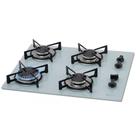 Cooktop 4 Bocas Fischer Acendimento Superautomático, Branco Polar