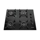 Cooktop 4 Bocas Itatiaia Electra a Gás com Acendimento Automático Preto 127V/220V