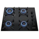 Cooktop 4 Bocas Itatiaia Electra Glass Bivolt Com Acendimento Superautomático Queimador Rápido e Mesa de Vidro Temperado