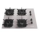 Cooktop 4 Bocas Mueller de Alumínio com Queimador Ultra Chama