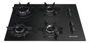 Cooktop 4 Bocas Mueller Mcg4bb Mesa De Vidro Ultra Chama Super Automático Preto 127/220v