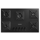 Cooktop 5 Bocas a Gás Brastemp com Grades de ferro Aramado e Chama Simmer - BDD75BE Cooktop 5 Bocas a Gás Brastemp com Grades de ferro Aramado e Chama Simmer - BDD75BE