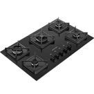 Cooktop 5 Bocas a Gás Brastemp, Grades ferro fundido, Chamas Especiais - BDS75AE Cooktop 5 Bocas a Gás Brastemp, Grades ferro fundido, Chamas Especiais - BDS75AE