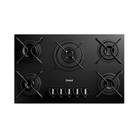 Cooktop 5 Bocas a Gás Consul com Queimadores Especiais e Mesa de Vidro CDS75AE Bivolt Cooktop 5 Bocas a Gás Consul com Queimadores Especiais e Mesa de Vidro CDS75AE Bivolt