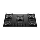 Cooktop 5 Bocas a Gás Continental Mesa de Vidro Preto com Acendimento Automático (KC5GR) Cooktop 5 Bocas a Gás Continental Mesa de Vidro Preto com Acendimento Automático (KC5GR)