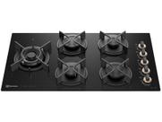 Cooktop 5 Bocas a Gás Electrolux Mesa de Vidro Pro Series ChamaPrecisa e Multi Chama (KE5PS)