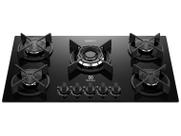 Cooktop 5 Bocas a Gás GLP Electrolux Preto Acendimento Automático Experience KE5GC Cooktop 5 Bocas a Gás GLP Electrolux Preto Acendimento Automático Experience KE5GC