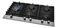 Cooktop 5 Bocas A Gas Vidro Preto Ultra - Fischer