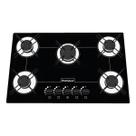 Cooktop 5 bocas chamalux bivolt ultra chama trempe aramada preto Cooktop 5 bocas chamalux bivolt ultra chama trempe aramada preto