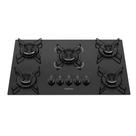 Cooktop 5 Bocas Essencial Automático Itatiaia Preto Bivolt