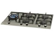 Cooktop 5 bocas fischer platinium prime escovado - bivolt