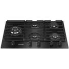Cooktop 5 Bocas Gás Mesa De Vidro Tripla Chama MCG5BM Mueller Bivolt