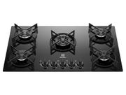 Cooktop 5 Bocas GLP Electrolux Preto Acendimento Automático Efficient KE5GT Cooktop 5 Bocas GLP Electrolux Preto Acendimento Automático Efficient KE5GT