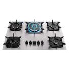 Cooktop 5 Bocas Mueller Alumínio Tripla Chama Automatico Bivolt