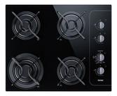 Cooktop A Gas 4 Bocas Vidro Preto Bivolt 56x46cm - Consul Cooktop A Gas 4 Bocas Vidro Preto Bivolt 56x46cm - Consul