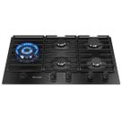 Cooktop a Gás 5 Bocas Mueller Mesa de Vidro com Tripla Chama MCG5BM Bivolt
